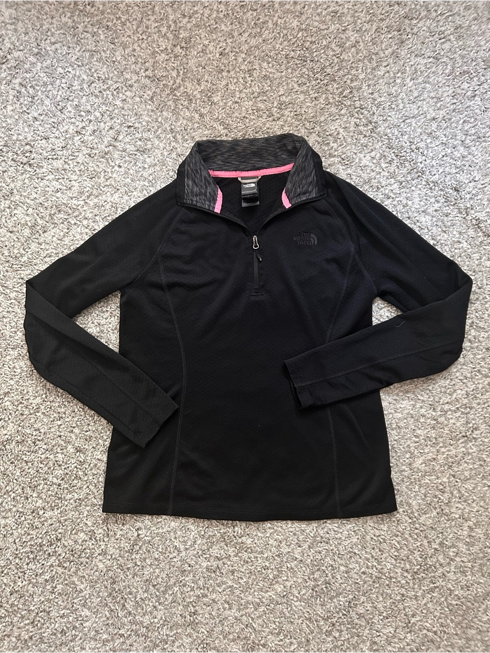 Gorpcore The North Face Kirata 1/4 Zip A7N4 Black Quarter Zip Outdoors Sporty M